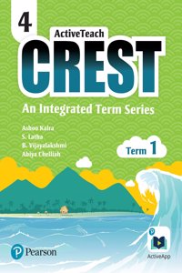 ActiveTeach Crest: Integrated Book for CBSE/State Board Class- 4, Term- 1 (Combo)
