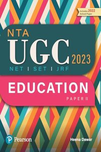 NTA UGC - NET/SET/JRF Education Paper II 2023 | 2022 Question Paper & Answer Keys | 500+ previous year's questions & answer key|Mock Tests - Pearson