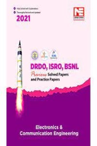 Bsnl Drdo Isro : Electronics Engineering : Previous Solved Papers- 2021