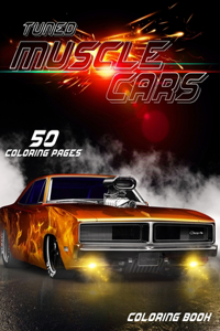 Muscle Cars Coloring Book