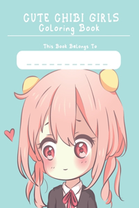 Cute Chibi Girls Coloring Book