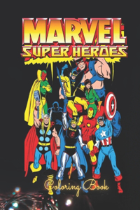 Marvel super heroes Coloring Book