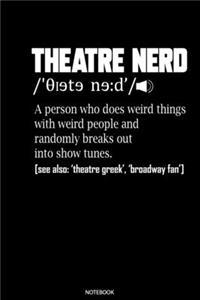 Theatre Nerd Notebook