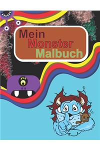 Mein Monster Malbuch