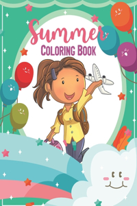 Summer Coloring Book