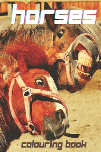 Horses Colouring Book