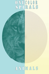 One Color Spirals Animals