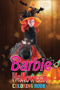 Barbie Halloween Coloring Book