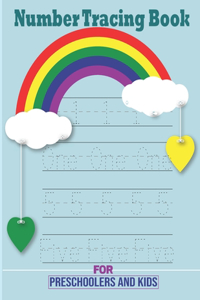 Number Tracing Book for Preschoolers and kids