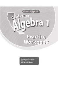 California Algebra 1, Practice Workbook