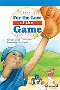 Storytown: On Level Reader Teacher's Guide Grade 5 for the Love of the Game