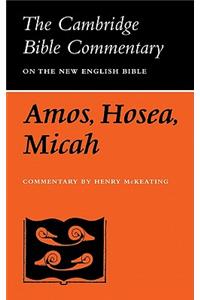 The Books of Amos, Hosea, Micah