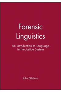 Forensic Linguistics