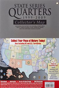 State Series Quarters 1999-2009 Collectors Map