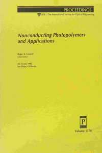 Nonconducting Photopolymers & Applications