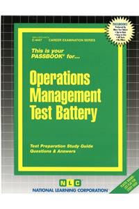 Operations Management Test Battery