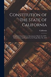 Constitution of the State of California
