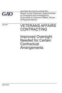 Veterans Affairs Contracting