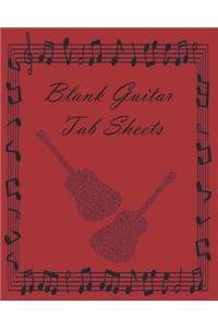 Blank Guitar Tab Sheets