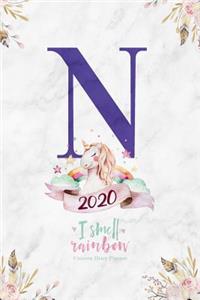 2020 Unicorn Diary Planner I Smell Rainbow