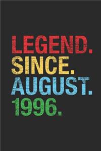 Legend Since August 1996