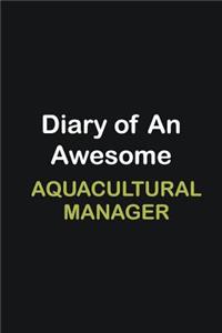 Diary of an awesome Aquacultural Manager