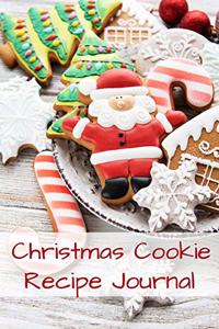 Christmas Cookie Recipe Journal
