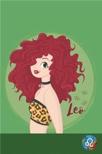 Leo Zodiac Notebook