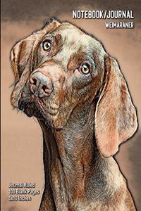 Notebook/Journal - Weimaraner