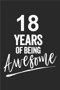 18 Years of Being Awesome