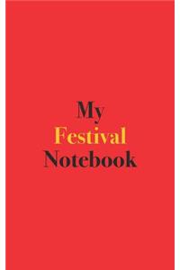 My Festival Notebook