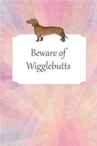 Lined Notebook With Quote Dachshunds - Weiner Dog Gifts For Women