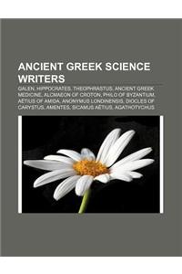 Ancient Greek Science Writers