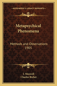 Metapsychical Phenomena
