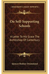 On Self-Supporting Schools