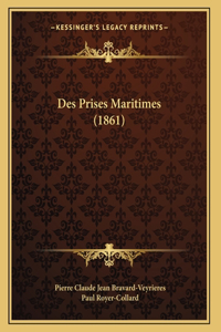 Des Prises Maritimes (1861)