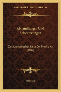 Abhandlungen Und Erlaeuterungen