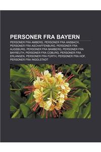 Personer Fra Bayern