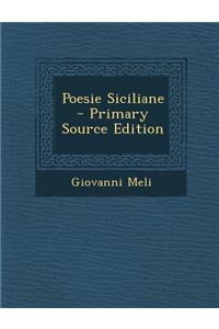 Poesie Siciliane