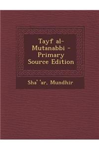 Tayf Al-Mutanabbi