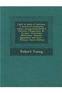 Light in Lands of Darkness