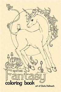 Renfaire Fantasy Coloring Book