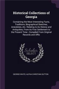 Historical Collections of Georgia