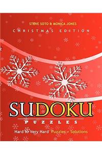 SUDOKU Puzzles - Christmas Edition, Hard to Very Hard