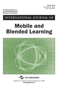 International Journal of Mobile and Blended Learning, Vol 4 ISS 3