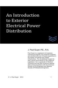 An Introduction to Exterior Electrical Power Distribution