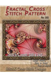 Fractal Cross Stitch Pattern No. 160
