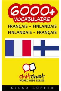 6000+ Francais - Finnois Finnois - Francais Vocabulaire