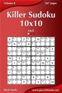 Killer Sudoku 10x10 - FÃ¡cil - Volume 8 - 267 Jogos