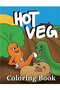 Hot Veg Coloring Book